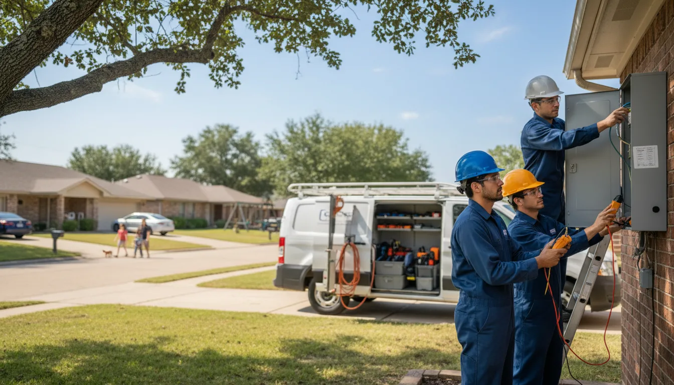 Certified electrician providing emergency electrical services in Tyndall, SD